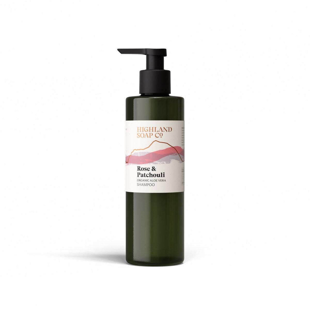 Mood Company - Biologische Shampoo 250ml - Rose & Patchouli - Highland Soap Company -