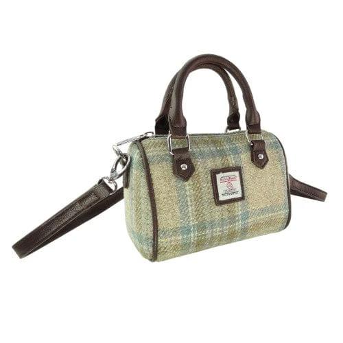 Bowlingtas mini Kilbride Beige Stewart - 17x 20x11 - Harris Tweed - Glen Appin of Scotland by MoodCompanyNL