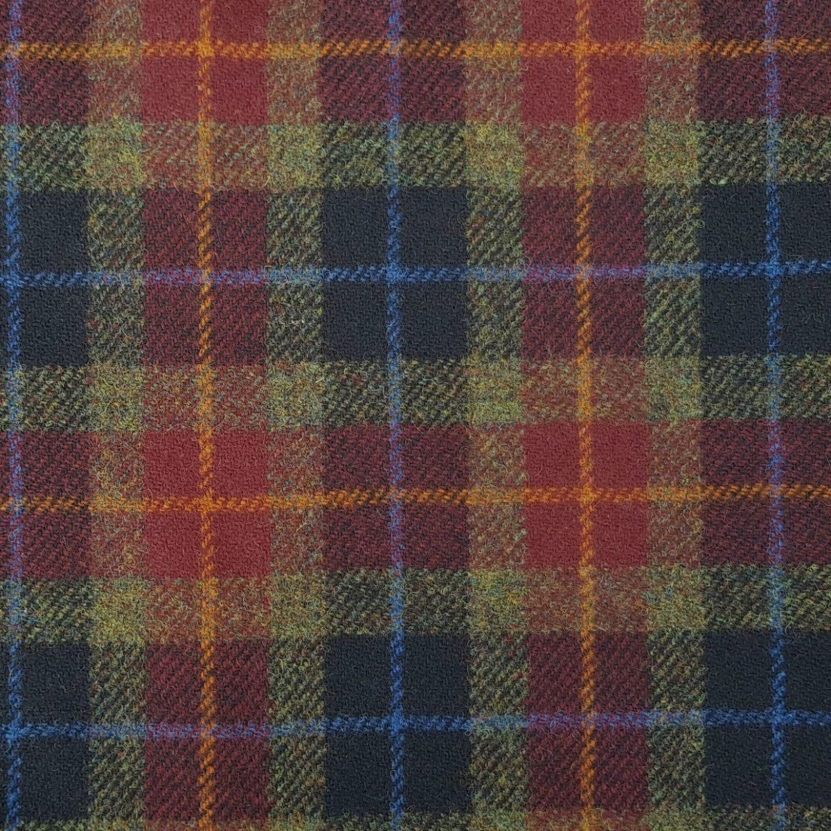 MoodCompanyNL - Brillenetui Bruin (Rust) - Harris Tweed - Metalen Clip - Glen Appin of Scotland - 5060959023470