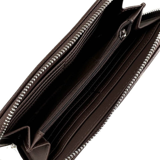 Mood Company - Dames Portemonnee Staffa Groen en Roze (Plum) - Harris Tweed - muntvak met rits - Glen Appin of Scotland - 5060631376238