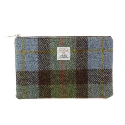 MoodCompanyNL - Etui Berneray MacLeod Tartan - 22 x 14 - Harris Tweed - Glen Appin of Scotland - 5060959027539