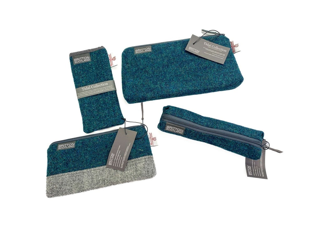 MoodCompanyNL - Etui Blauwgroen gemeleerd - 6095636314328