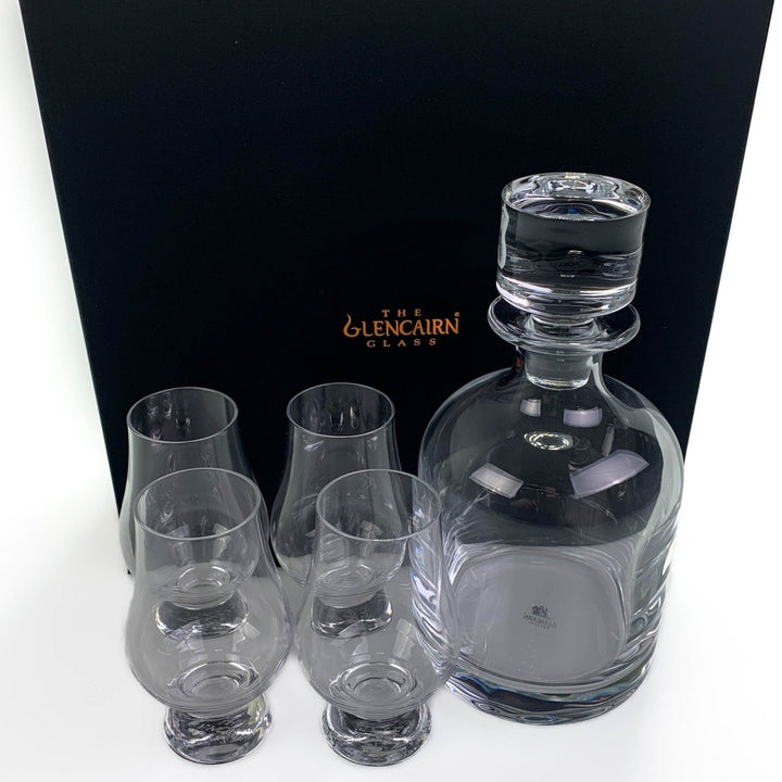 MoodCompanyNL - Geschenkset Karaf Iona en 4 Whiskyglazen - Geschenkverpakking - Glencairn Crystal Scotland - 6151208069093