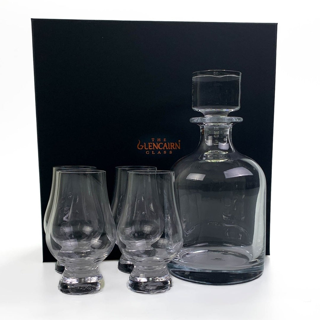 MoodCompanyNL - Geschenkset Karaf Iona en 4 Whiskyglazen - Geschenkverpakking - Glencairn Crystal Scotland - 6151208069093