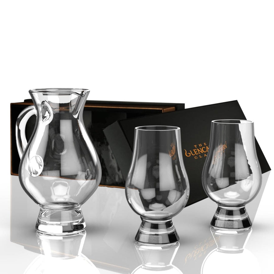 MoodCompanyNL - Geschenkset Waterkaraf en 2 Whiskyglazen - Geschenkverpakking - Glencairn Crystal Scotland - 8845130002650