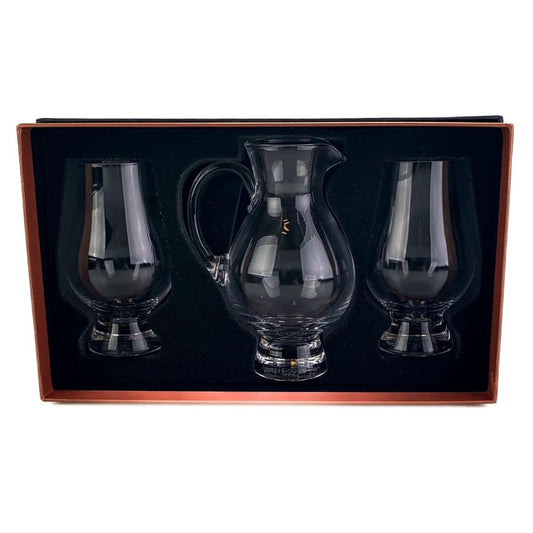 Geschenkset Waterkaraf en 2 Whiskyglazen - Geschenkverpakking - Glencairn Crystal Scotland by MoodCompanyNL
