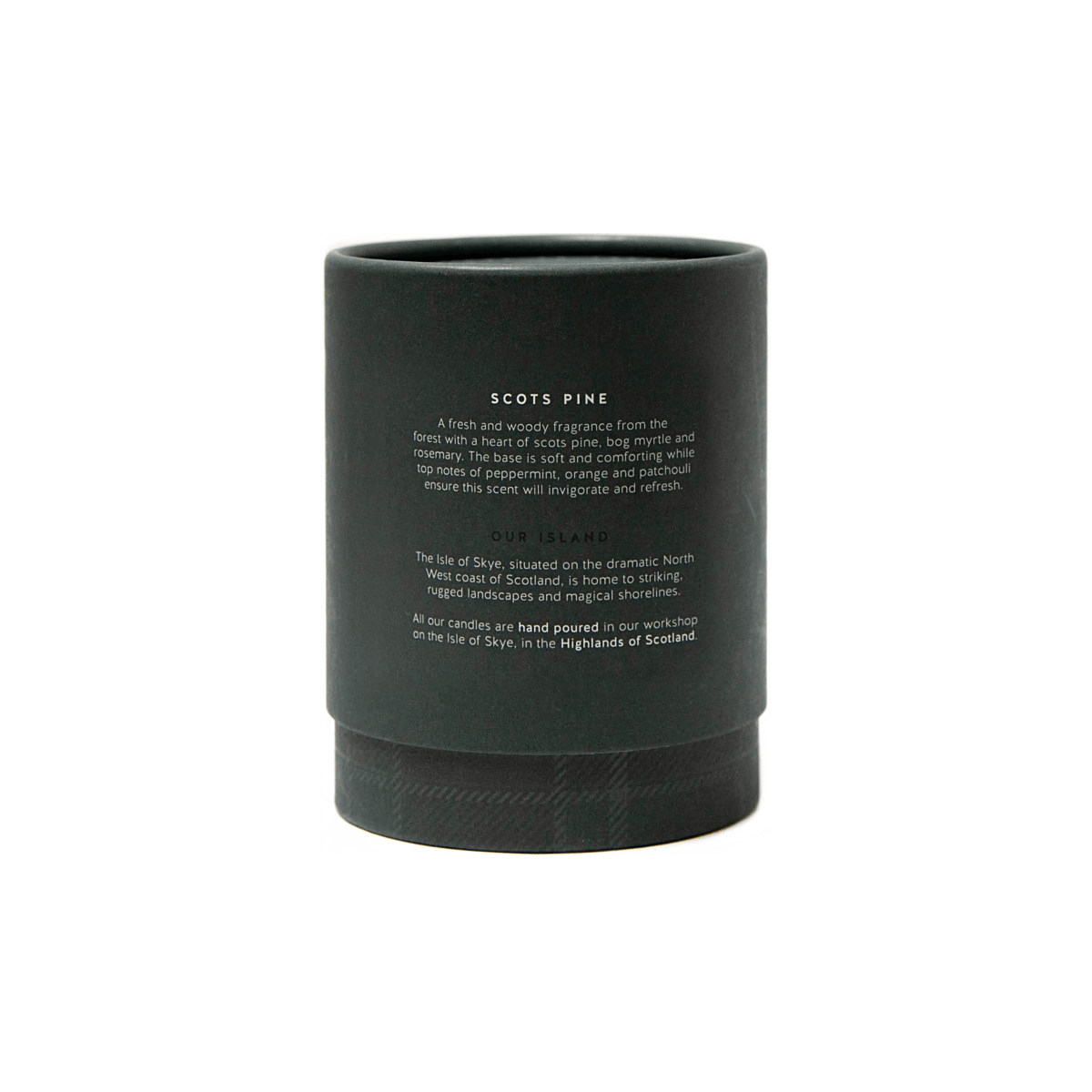 MoodCompanyNL - Geurkaars Dennengeur (Scots Pine) Groot - 45 uur - Sojawas - Isle of Skye Candle - 6151210453422