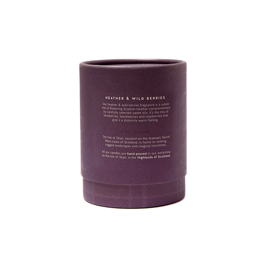 Geurkaars Heide en Wilde Bessen Large - 45 uur - Sojawas - Isle of Skye Candle by MoodCompanyNL