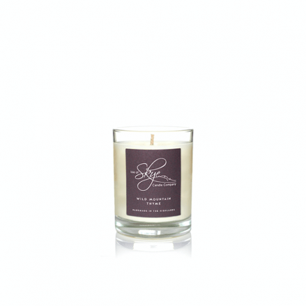 Geurkaars Wilde Bergtijm (Wild Mountain Thyme) Mini - 20 uur - Sojawas - Isle of Skye Candle by MoodCompanyNL