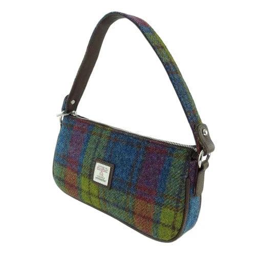 Handtas Duchray Tartan Multi Colour - Clutch - Harris Tweed - Glen Appin of Scotland by MoodCompanyNL