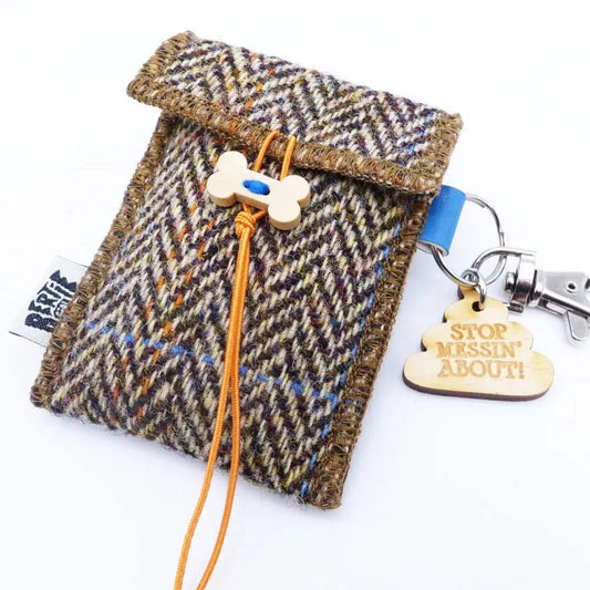 Harris Tweed Houder voor hondenpoep zakjes Hamish by MoodCompanyNL