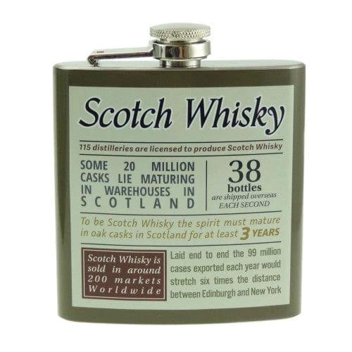 Heupfles met Whisky weetjes - Glen Appin of Scotland by MoodCompanyNL