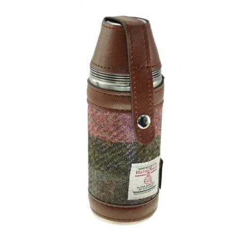 Jachtfles Gedempt Groen & Paars - 4 bekertjes - Harris Tweed - Glen Appin of Scotland (kopie) by MoodCompanyNL