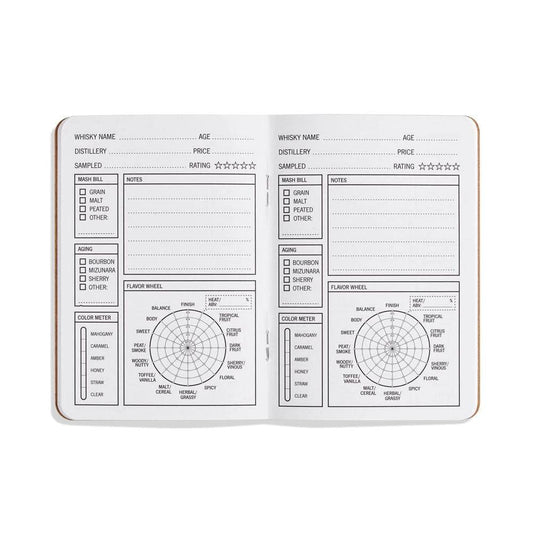MoodCompanyNL - Japanse Whisky Registratieboekje - Whiskydagboek - 33 Books USA - 689466923247