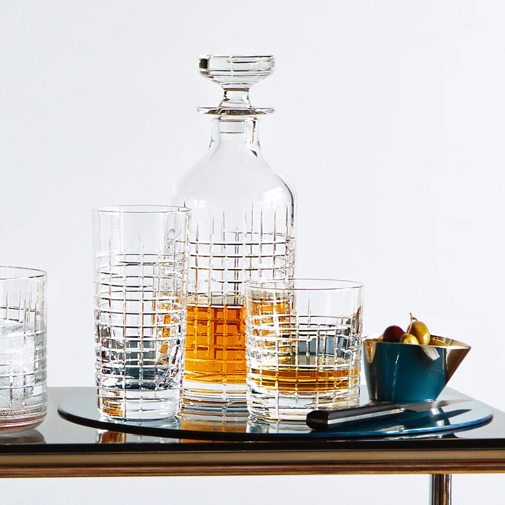 MoodCompanyNL - Karaf Boogie Woogie - Handgemaakt - 850 ml - Loodkristal - Cumbria Crystal England - 6095634168190