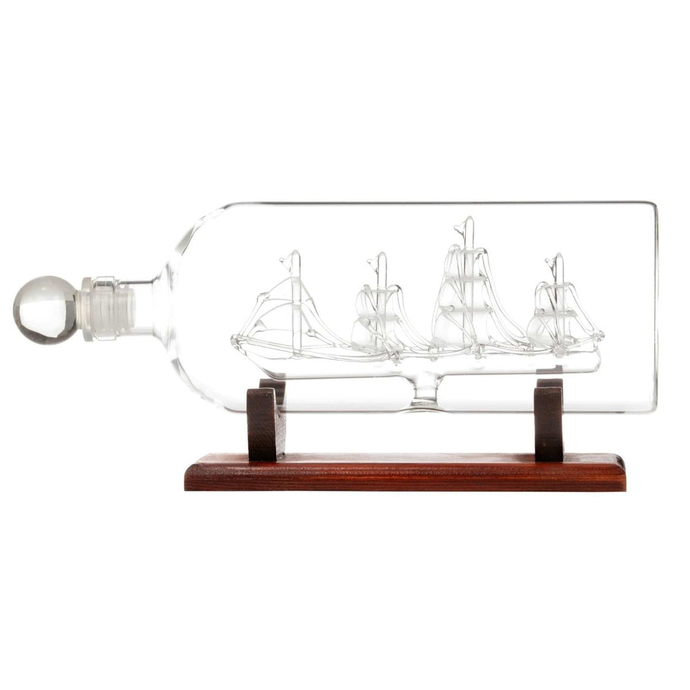 MoodCompanyNL - Karaf Schip in een fles - 750ml - Handgemaakt - Bar Originale - 5013313005223