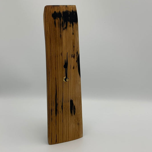 MoodCompanyNL - Klok large van oude whiskyvaten - circa 37 cm hoog - Handgemaakt - Darach Scotland - 6091023174186