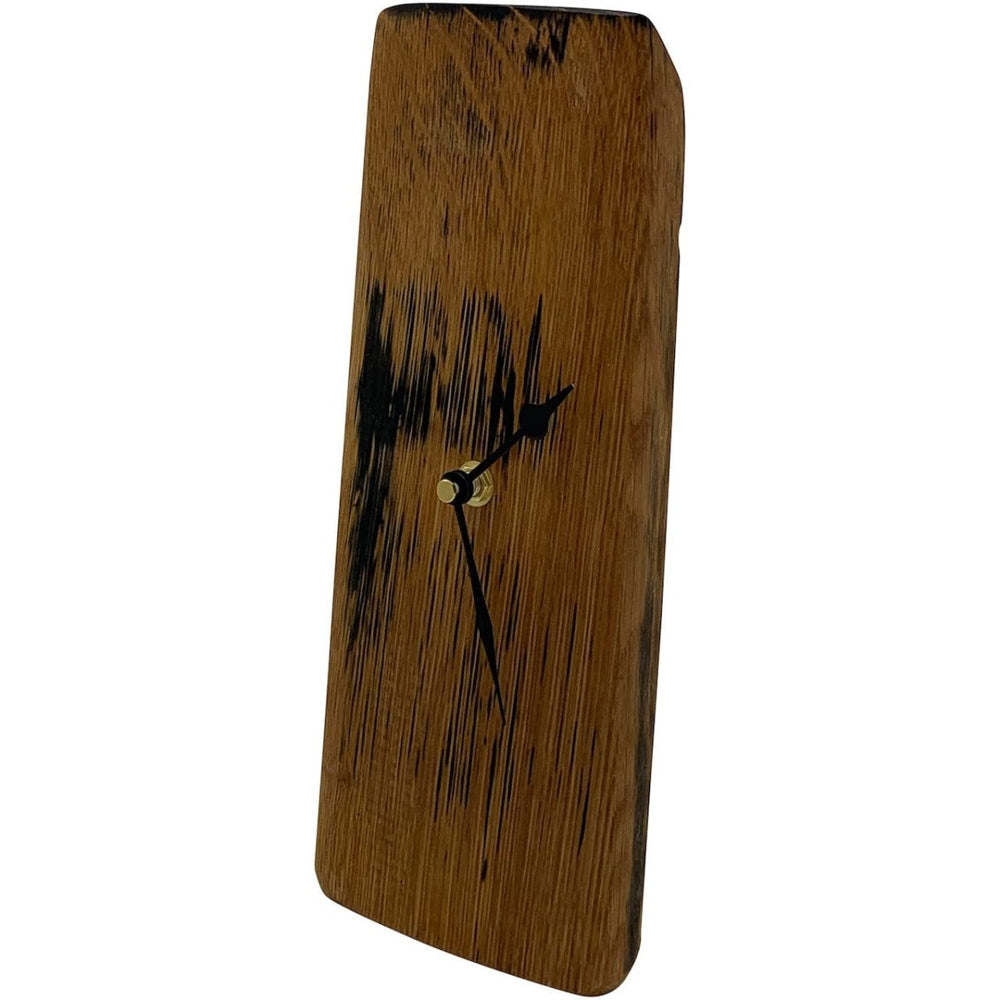 MoodCompanyNL - Klok medium van oude whiskyvaten - circa 29 cm hoog - Handgemaakt - Darach Scotland - 6091024518583