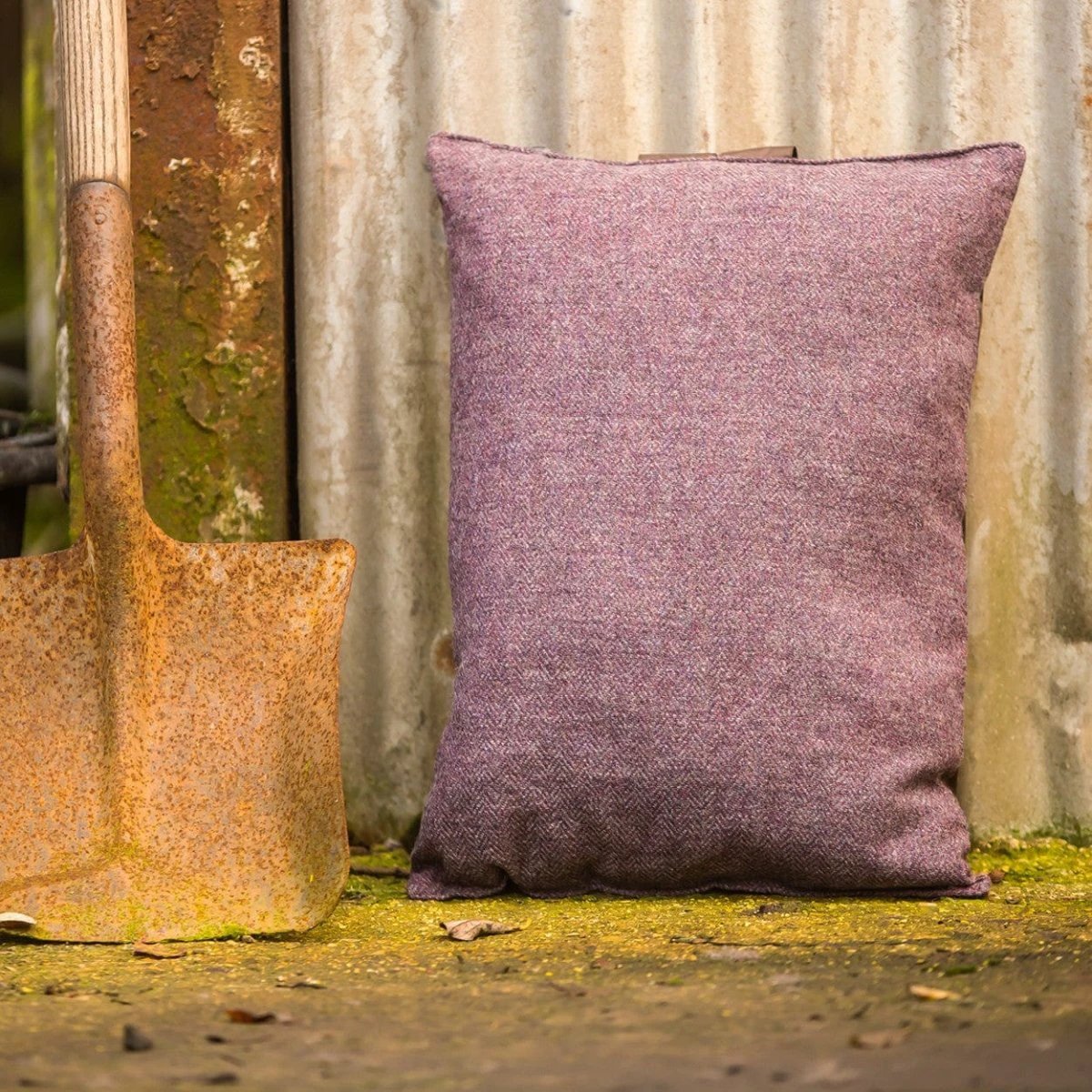 Kniekussen Heather - Tweed - 51x36 - Tweedmill by MoodCompanyNL