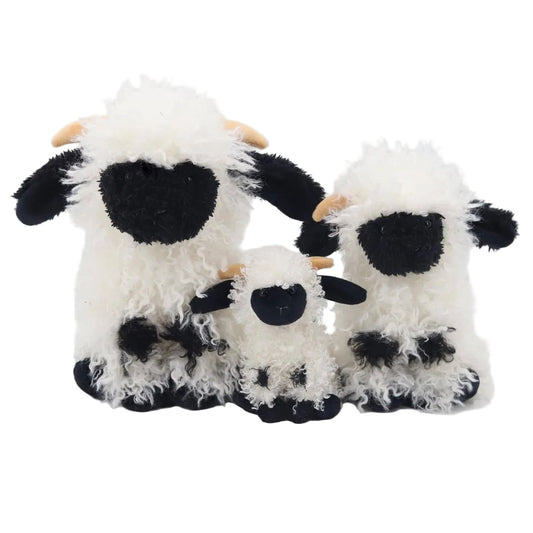 Mood Company - Knuffel Walliser Zwartneusschaap Mini - 12 cm - Zacht Pluche - Jomanda - 669168344670