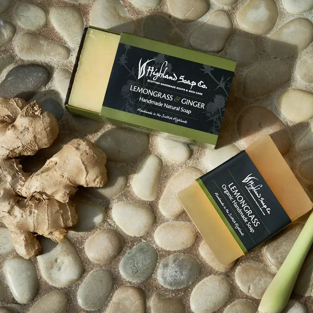 Lemongrass & Ginger – Fris & Pittig - Ambachtelijke Zeep 190g by MoodCompanyNL