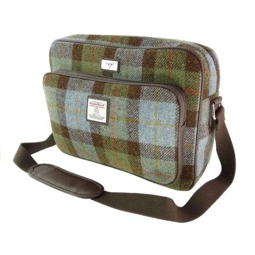 Messengerbag Bowmont MacLeod - 28x40x16 - Harris Tweed - Glen Appin of Scotland by MoodCompanyNL