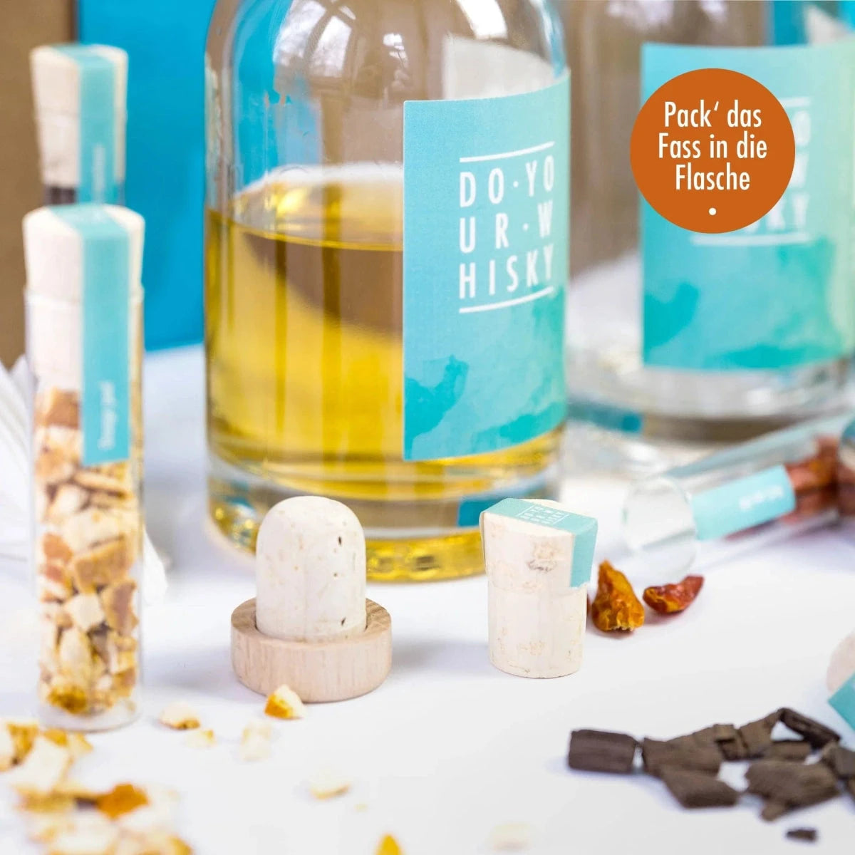 Ontwikkel je eigen Whisky - Uitgebreide Cadeauset - Craftly by MoodCompanyNL