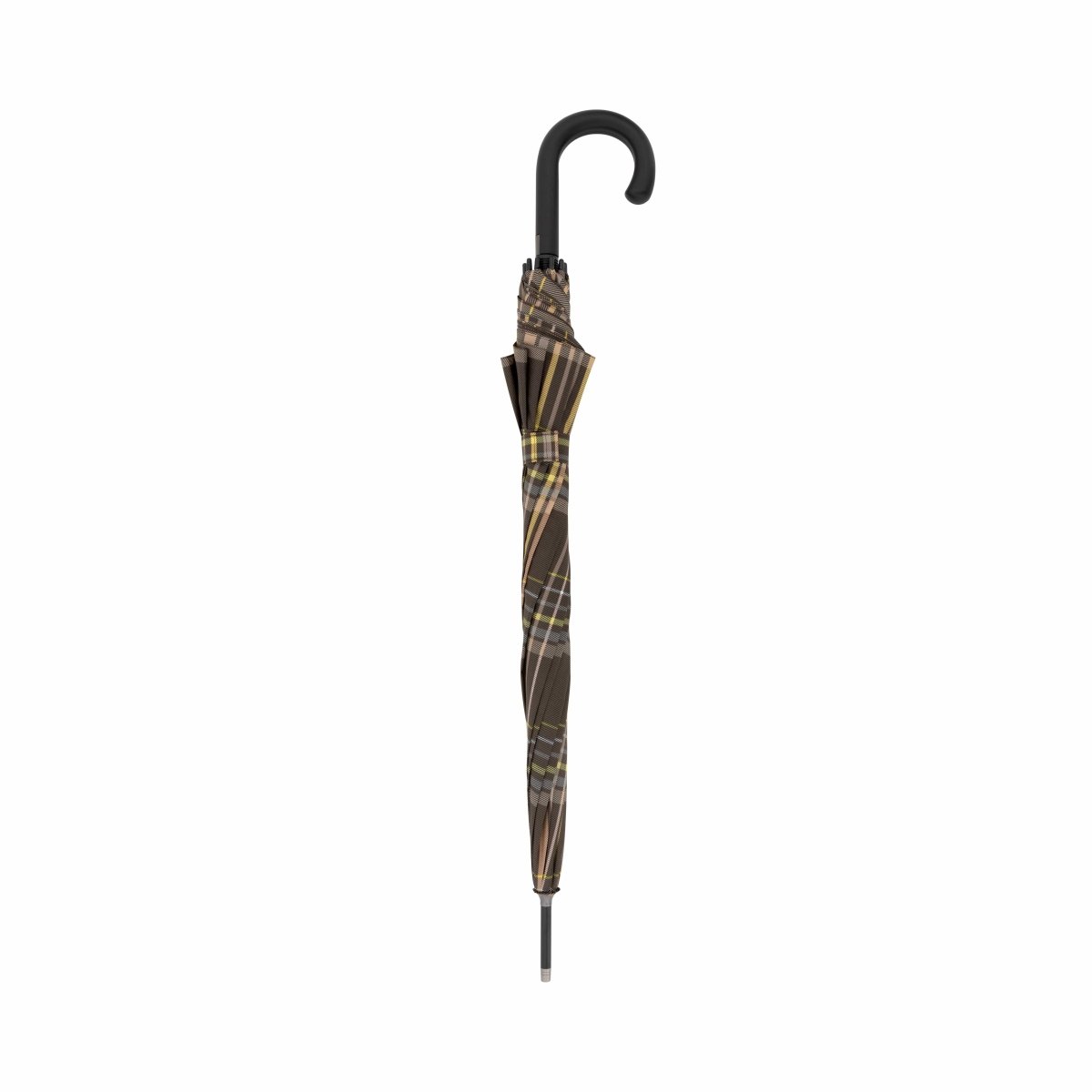 MoodCompanyNL - Paraplu Golf Flex Bruin Geel - Fiberglass - Dsn 116 cm - Lengte 95 cm - Doppler - 9003034360240
