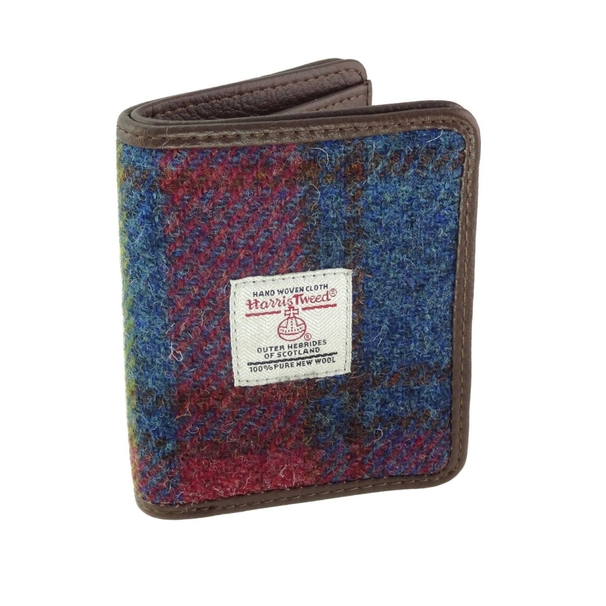 MoodCompanyNL - Pasjeshouder Lewis Multi Colour - Harris Tweed - Glen Appin of Scotland - 5060631370786