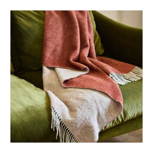 Mood Company - Plaid Dartmoor Ketchup - 150x183 - Nieuw Wol - Tweedmill UK - 5060958306871