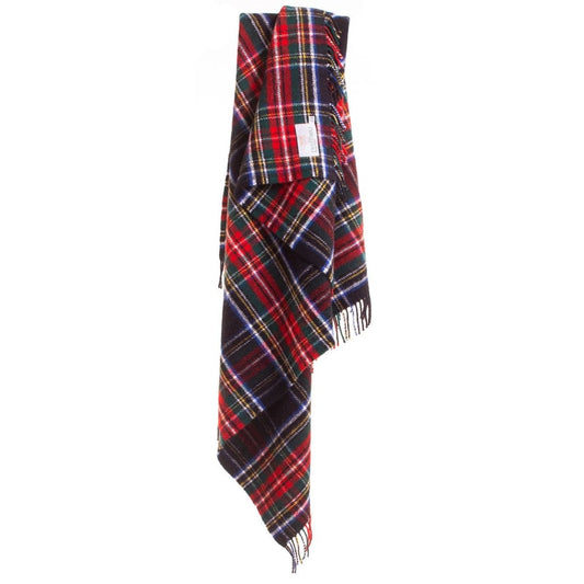 MoodCompanyNL - Plaid Tartan Black Stewart - 150x183 - Nieuw Wol - Tweedmill UK - 5060674570396