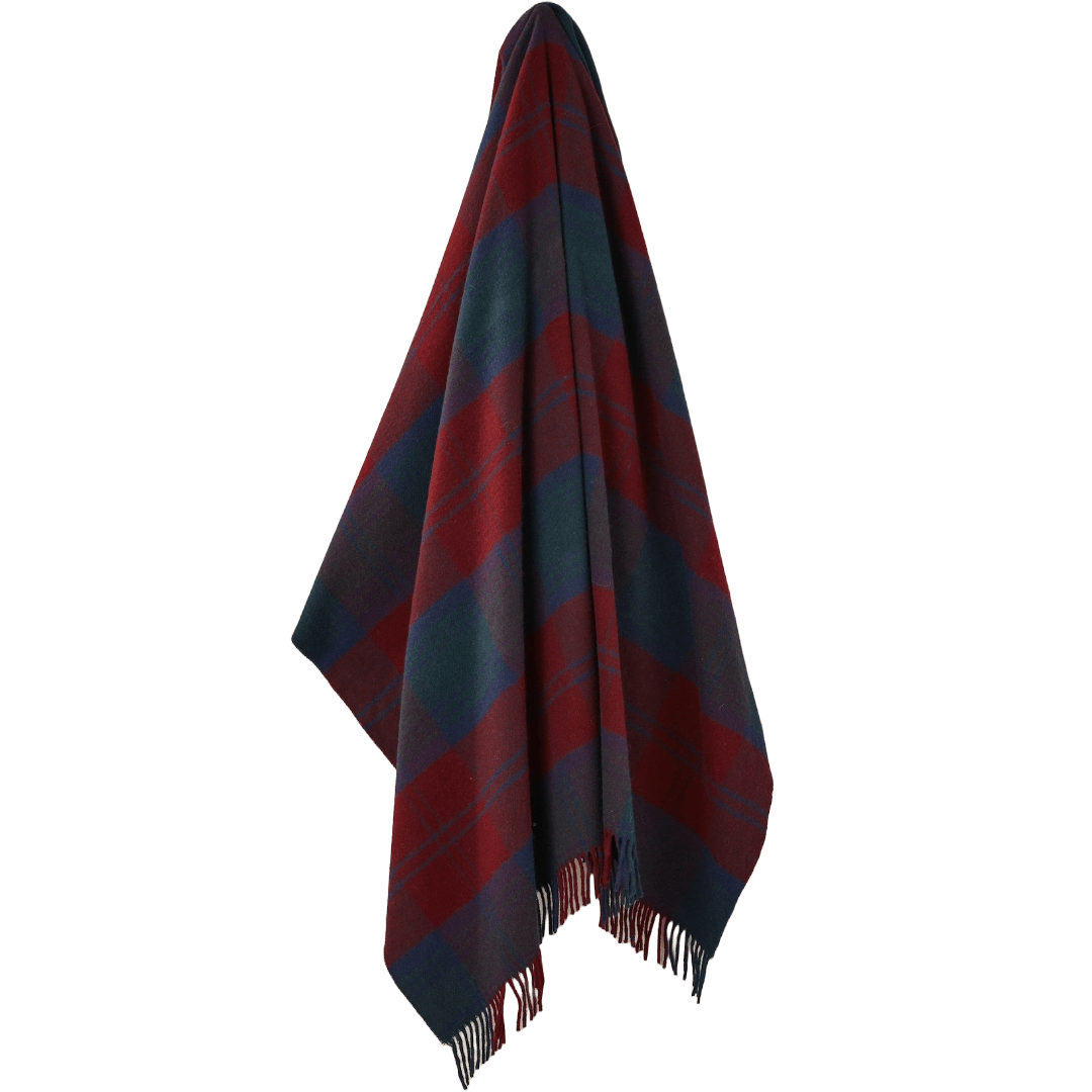 Plaid Tartan Lindsay - Merino Lamswol - 140x185 - Bronte by Moon Scotland by MoodCompanyNL