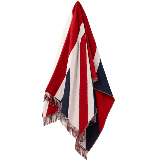 Plaid Vlag GB Union Jack - Merino Lamswol - 135x200 - Bronte by Moon Scotland by MoodCompanyNL