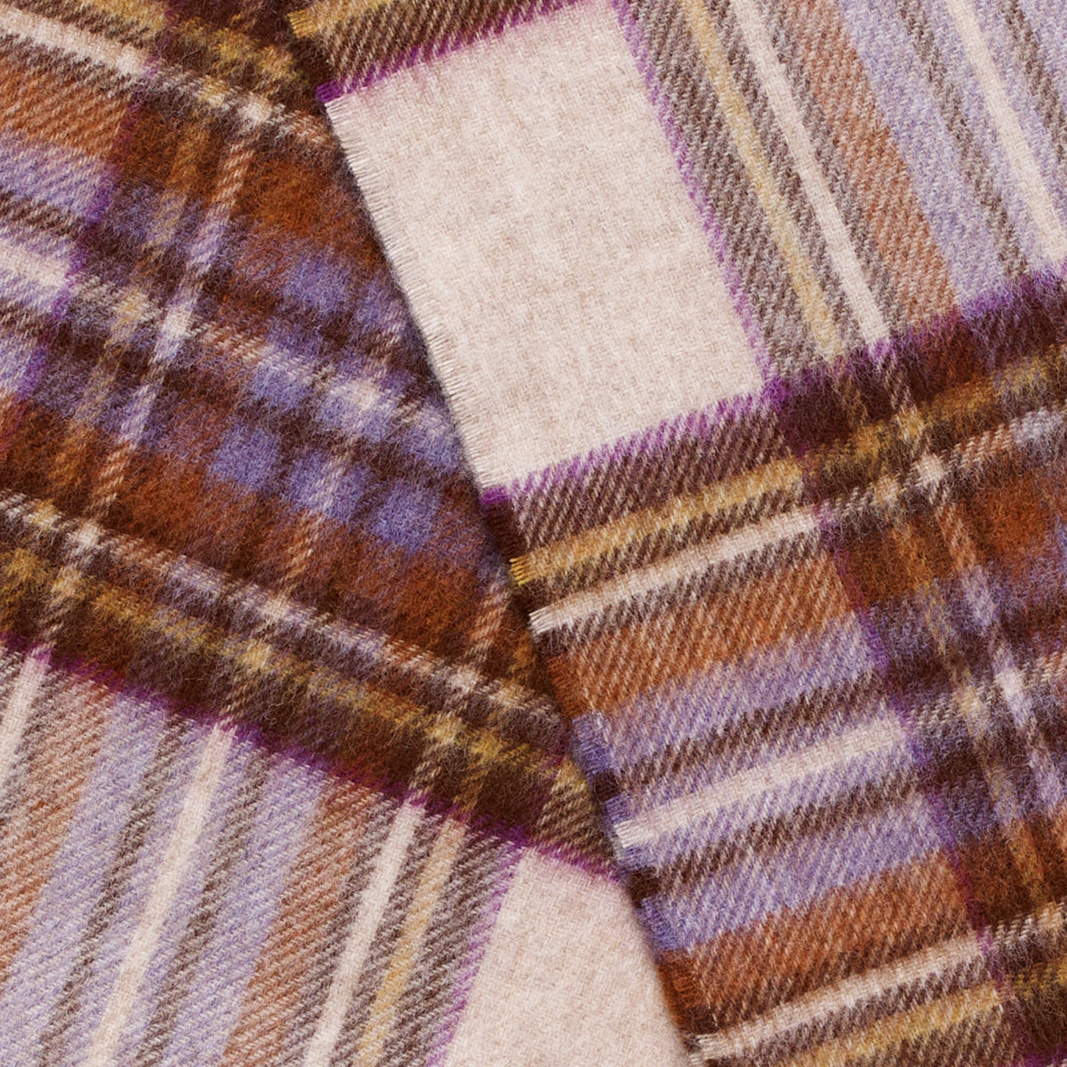 Mood Company - Sjaal Tartan Dress Heather Stewart - Merino Lamswol - 25 x 190 - Bronte by Moon - 6151223066015