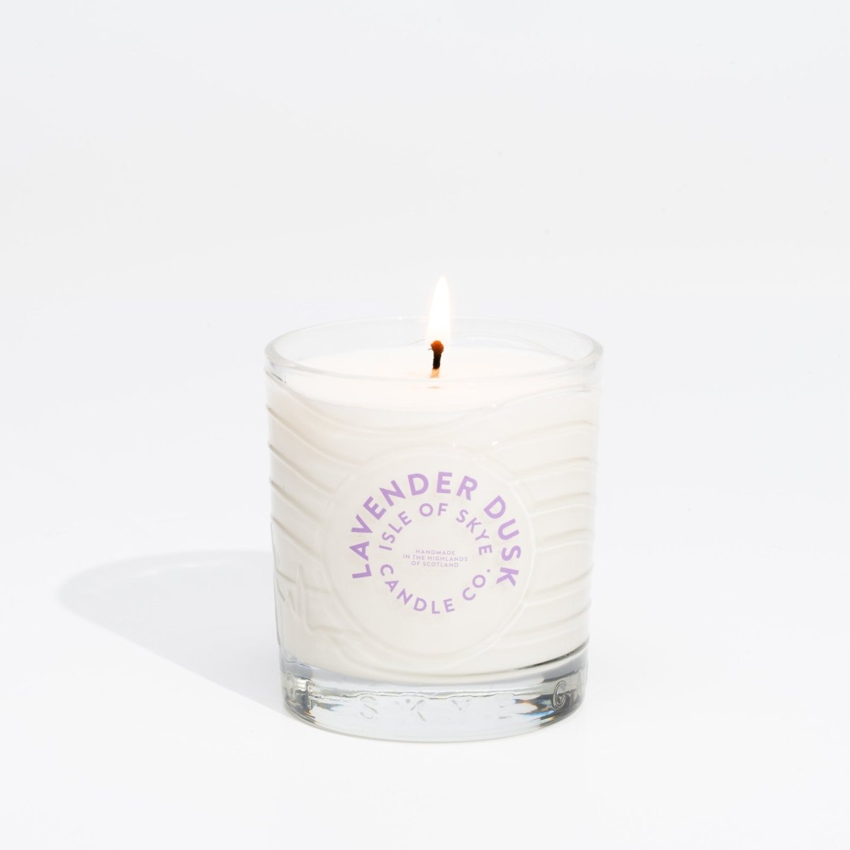 Mood Company - Sojawaskaars Lavender Dusk - Island Tumbler - Handgemaakt - 35 uur - Isle of Skye Candle Company -