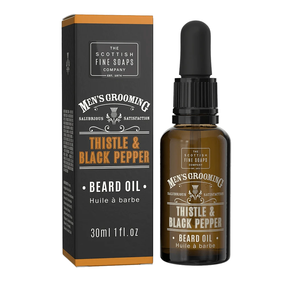 Thistle & Black Pepper Baard olie 30 ml by MoodCompanyNL