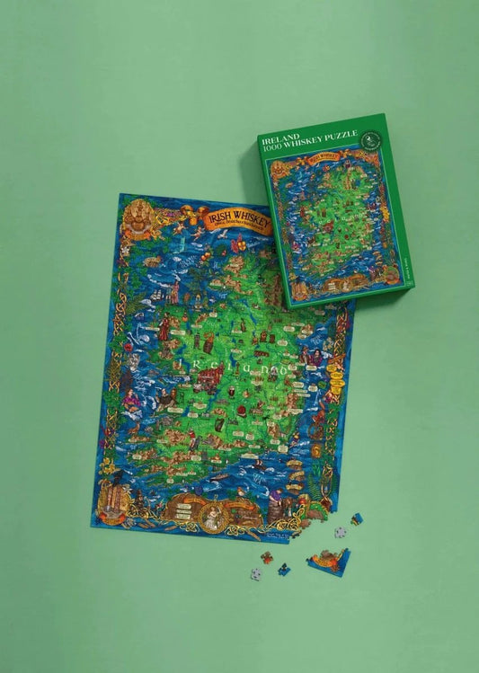 Mood Company - Whiskey puzzel Ireland - 1000 stukjes - 14+ - Water & Wines Sweden - 7350121880290