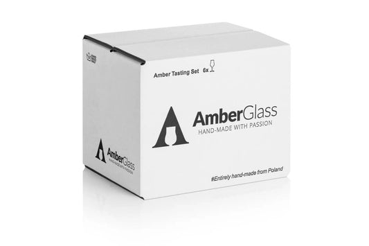 Mood Company - Whiskyglas Amber Tasting Set – 6 stuks in groothandelsverpakking - Amber Glass - 5903641127455