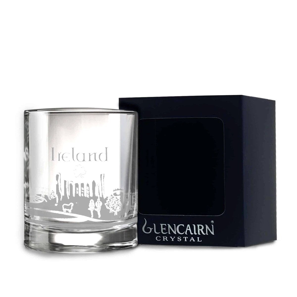 Whiskyglas Skyline Ierland - Gegraveerd - Glencairn Crystal Scotland by MoodCompanyNL