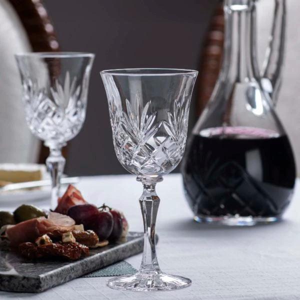 Wijnglazen Skye 6 stuks - Geschenkverpakking - Loodkristal - Glencairn Crystal Scotland by MoodCompanyNL