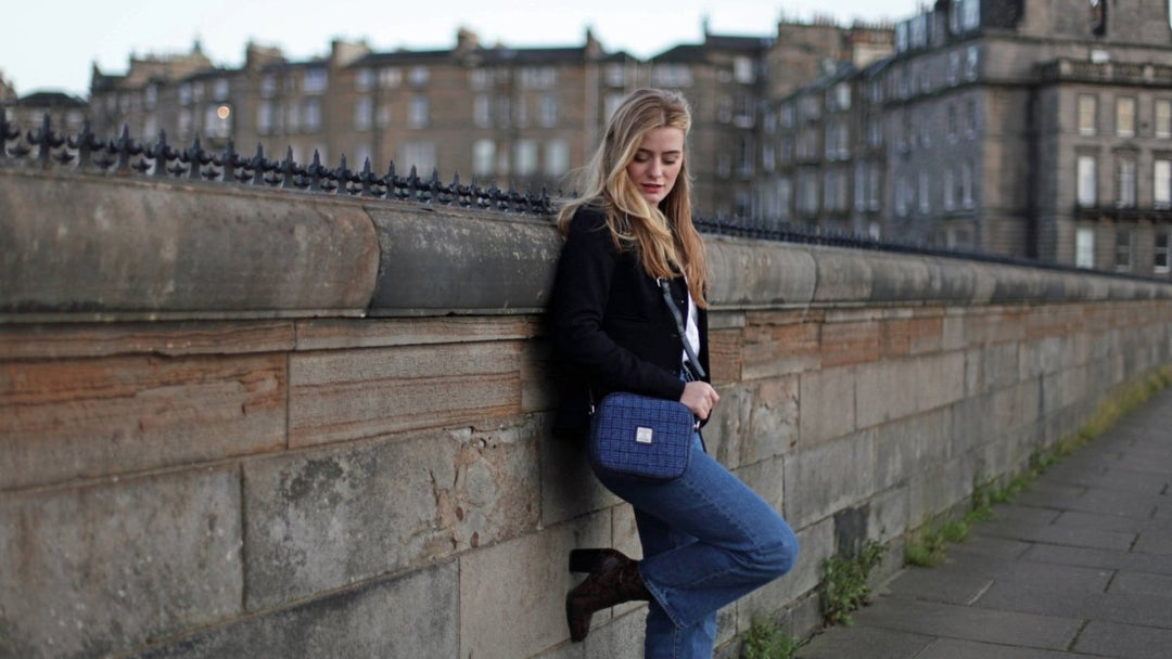 Harris Tweed Schoudertassen Groot - MoodCompanyNL