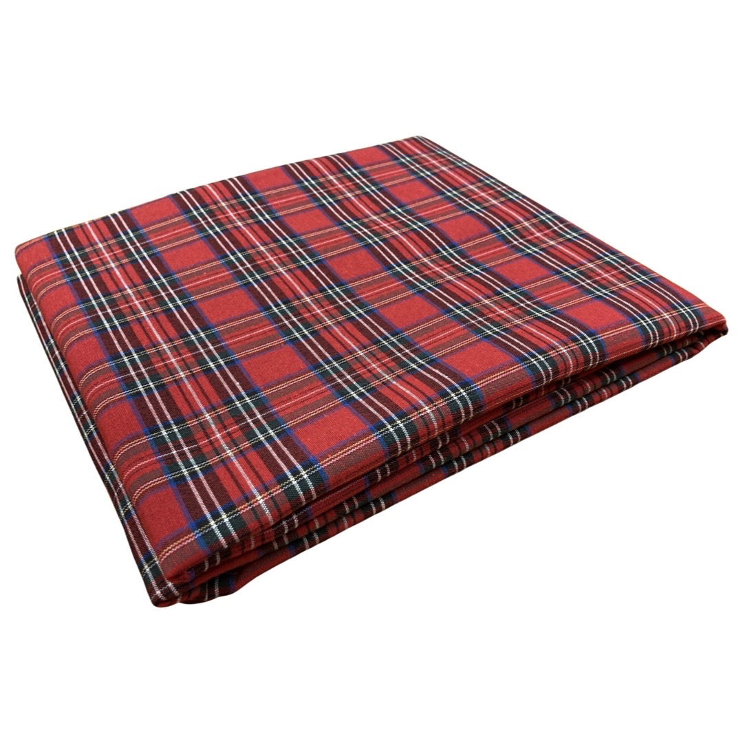 Tischdecke Tartan Windsor Rot - Baumwolle/Polyester - Bamar