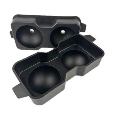 Siliconen IJsbalvorm - 2 Grote IJsballen Ø 4,5 cm voor Whisky & Cocktails - Mood4Whisky