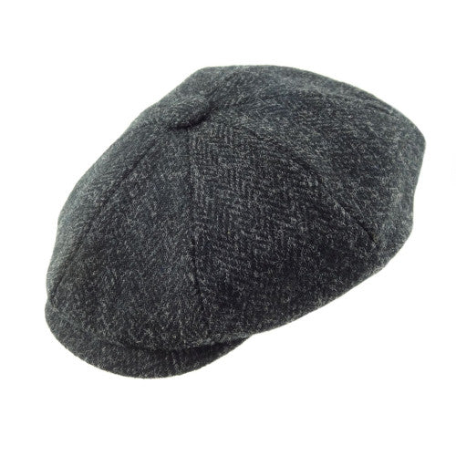 Casquette Shelby Gray - Harris Tweed - Glen Appin of Scotland