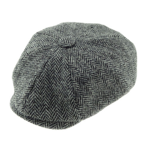 Casquette Shelby Gray - Harris Tweed - Glen Appin of Scotland