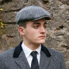 Casquette Shelby Gray - Harris Tweed - Glen Appin of Scotland