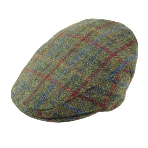 Pet County Brown avec carreaux bleus - Harris Tweed - Glen Appin of Scotland