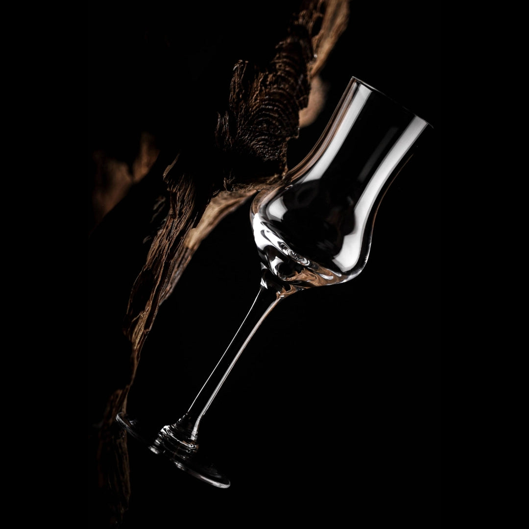 Verre à whisky G300 – 100 ml – fait main – Verre Ambre