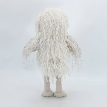 Kuscheltier Eule mit Baumelbeinen - 25 cm - Weicher Plüsch - Jomanda