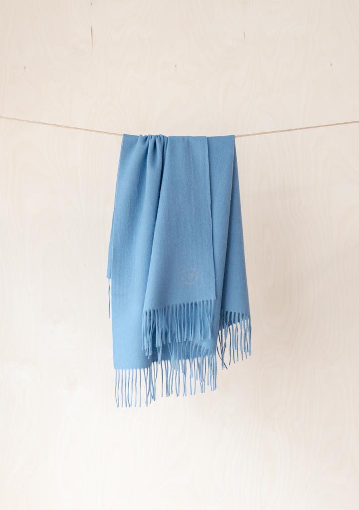 MoodCompanyNL - Babydekentje Blauw - 75x110 - Lamswol - TBCo Scotland - 5055603551133